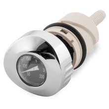 Biker's Choice  Oil Temp Gauge-Sporty - Black Face 02-073_108229