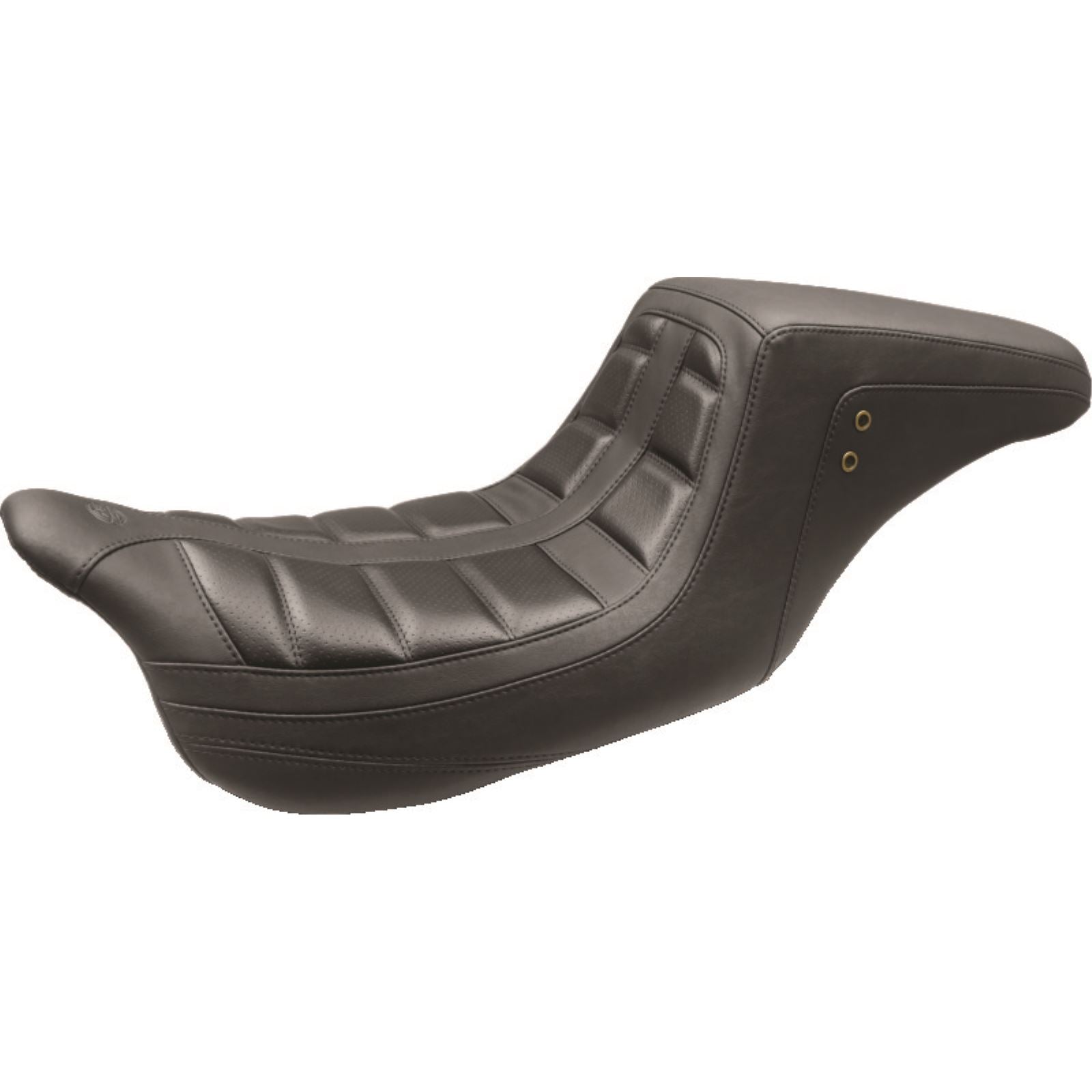 Mustang Motorcycle Products Wide Tripper Rear Seat - Brown 76721_1674253