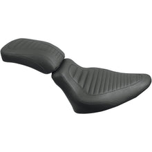 Mustang Motorcycle Products Rear Tripper Seat - Tuck and Roll -  FLST '08-'17 76737_447521