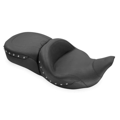 Mustang Motorcycle Products Super Touring Seat - Chrome Studded 79546_108285