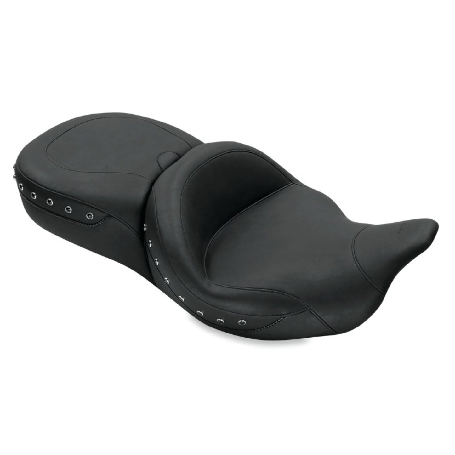 Mustang Motorcycle Products Super Touring Seat - Black Studded 79547_1674947