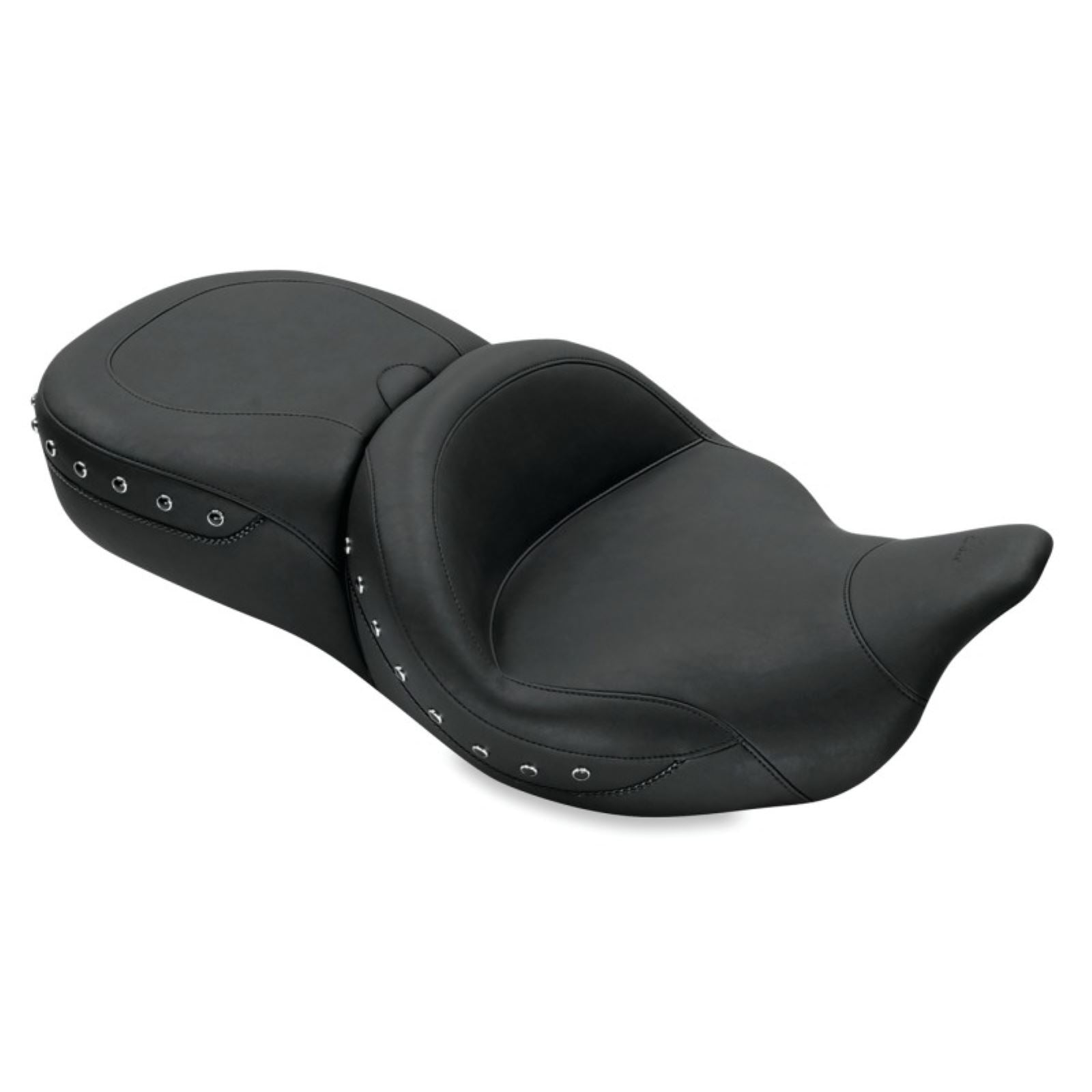 Mustang Motorcycle Products Super Touring Seat - Black Studded 79547_1674947