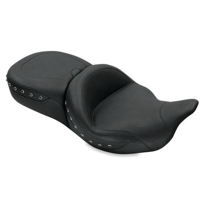 Mustang Motorcycle Products Super Touring Seat - Black Studded 79547_1674947