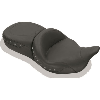 Mustang Motorcycle Products Super Touring Seat - Black Studded 79547_1674948