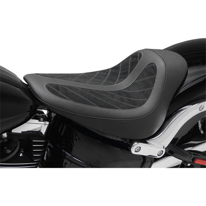 Mustang Motorcycle Products Kodlin Solo Seat - Black - FXSB 76276_447529