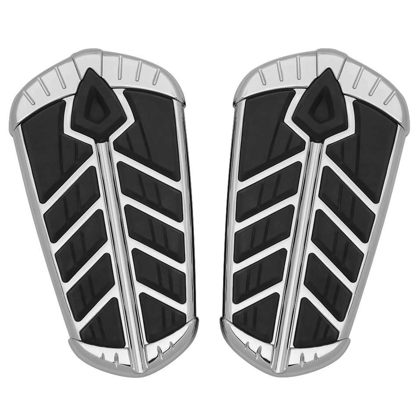 Kuryakyn Passenger Spear Floorboard Insert - Chrome 5656_108323