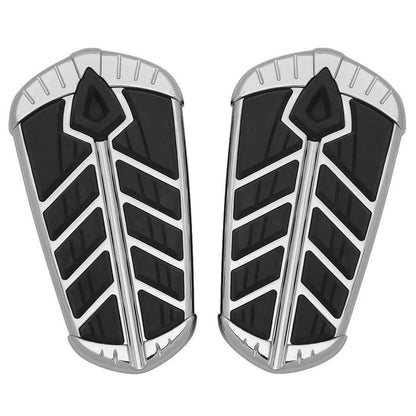 Kuryakyn Passenger Spear Floorboard Insert - Chrome 5656_108323