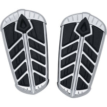 Kuryakyn Passenger Spear Floorboard Insert - Chrome 5656_412201