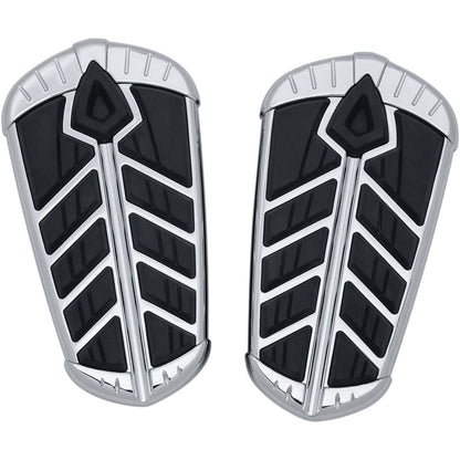 Kuryakyn Passenger Spear Floorboard Insert - Chrome 5656_412201