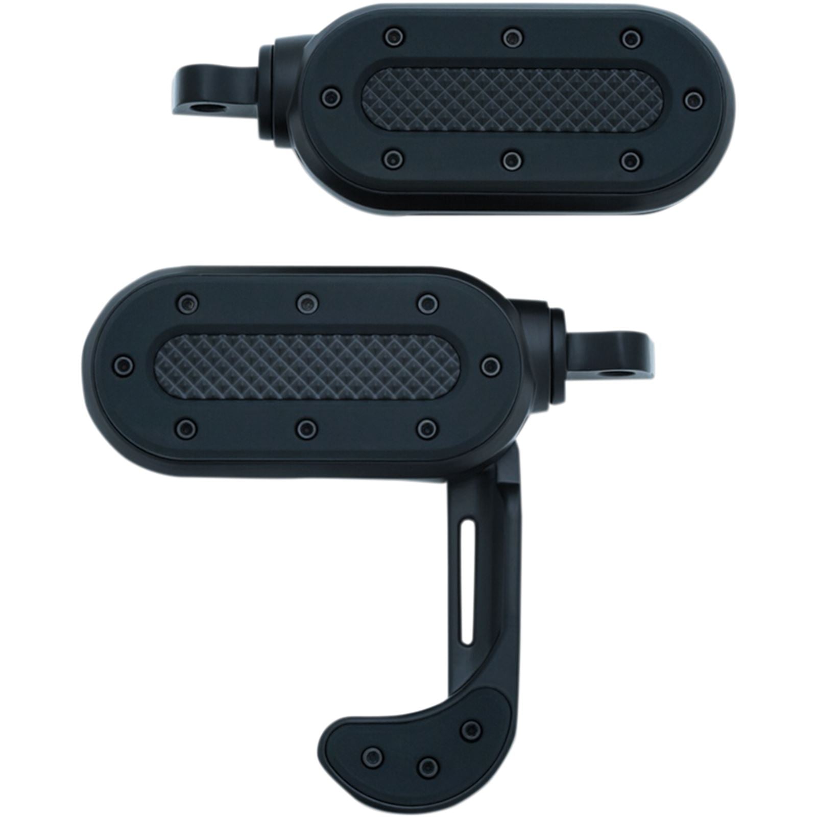 Kuryakyn Heavy Switchblade Peg - Black with Adapter 7028_412072