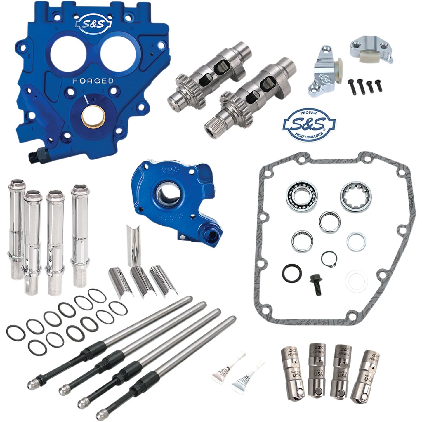 S&S Cycle Cam with Plate - 585 Series - Easy Start 330-0543_469313
