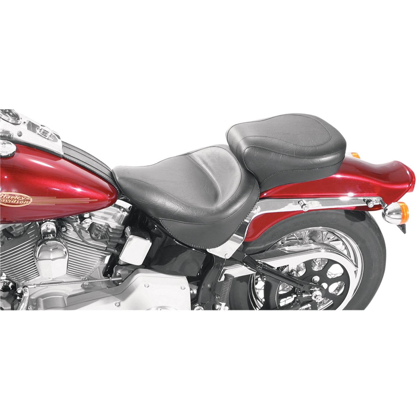 Mustang Motorcycle Products Vintage Touring Seat - Wide - FLST '00-'05 75073_447431