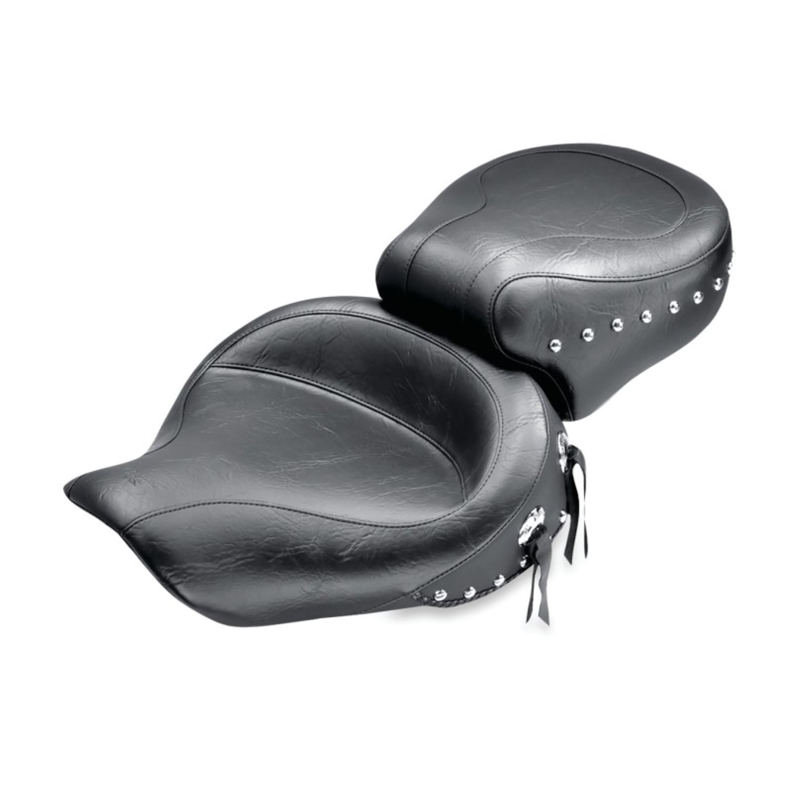 Mustang Motorcycle Products Wide Studded Seat - Dyna '04-'05 75109_1673905