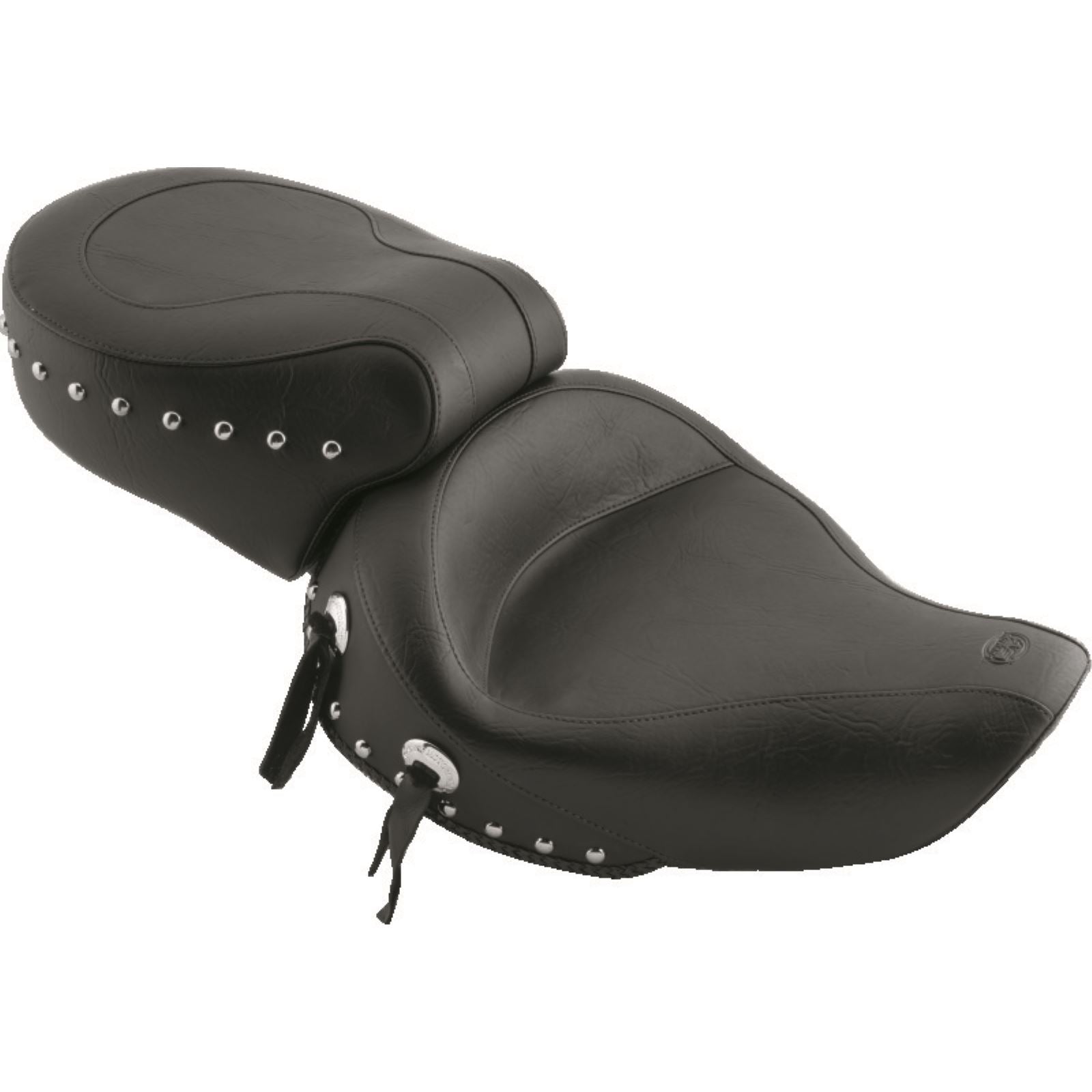 Mustang Motorcycle Products Wide Studded Seat - Dyna '04-'05 75109_1673904