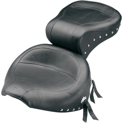 Mustang Motorcycle Products Wide Studded Touring Seat - Softail '84-'99 75503_448234