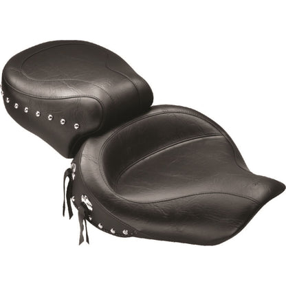 Mustang Motorcycle Products Wide Studded Seat - FXDWG '96-'03 75530_1674002
