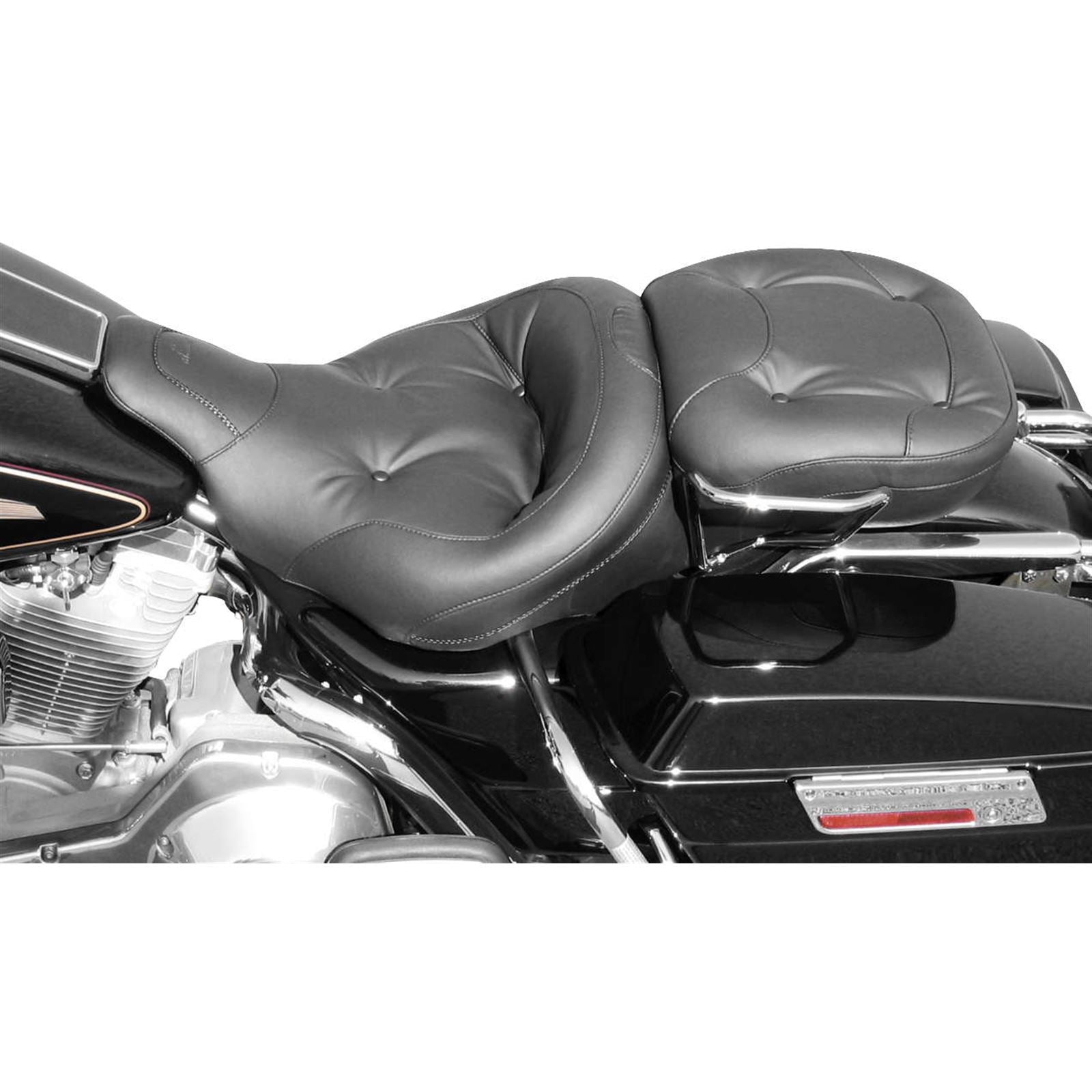 Mustang Motorcycle Products Regal Wide Touring Seat - FLH/FLT '97-'07 75537_108465