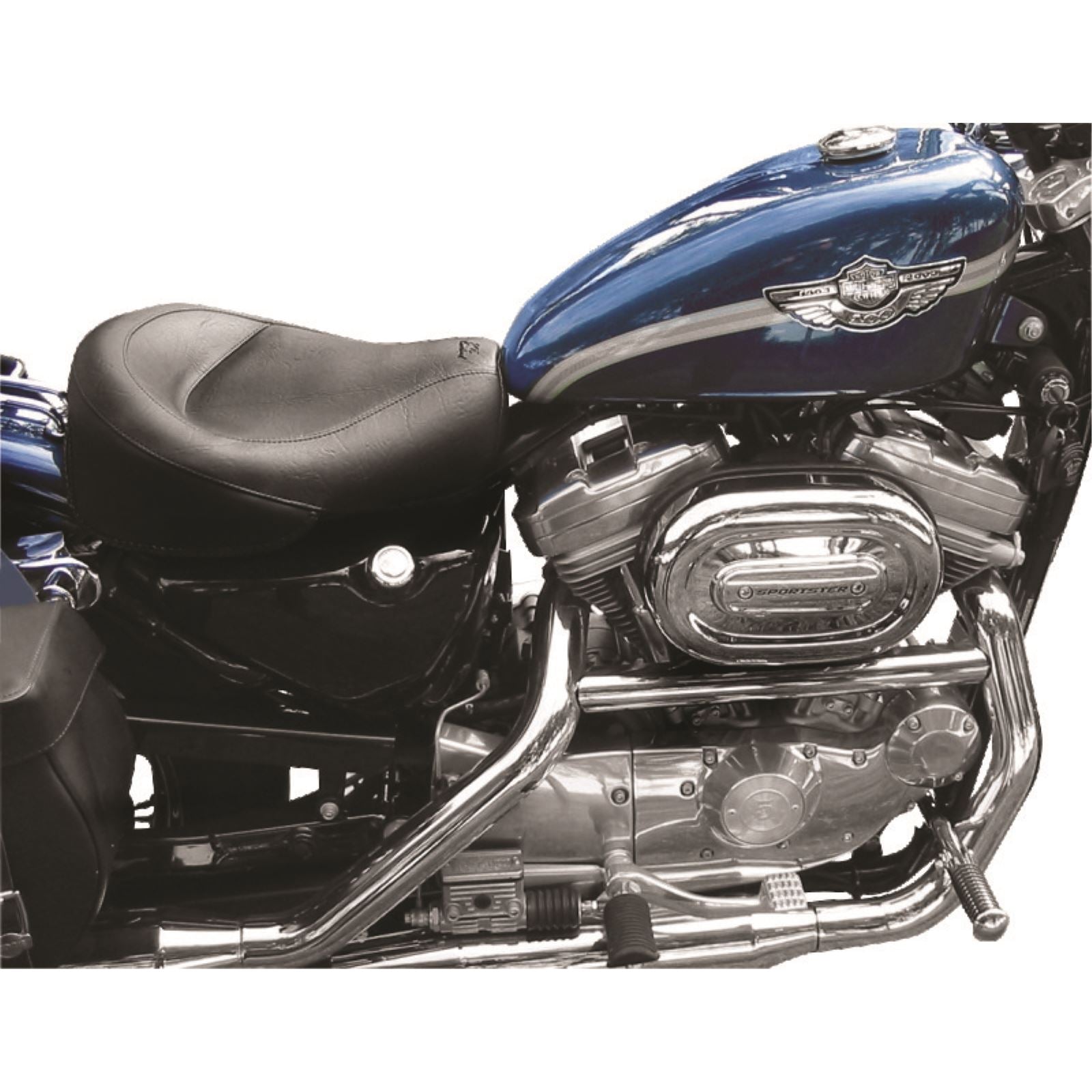 Mustang Motorcycle Products Wide Solo Seat - XL '96-'03 75759_1674045