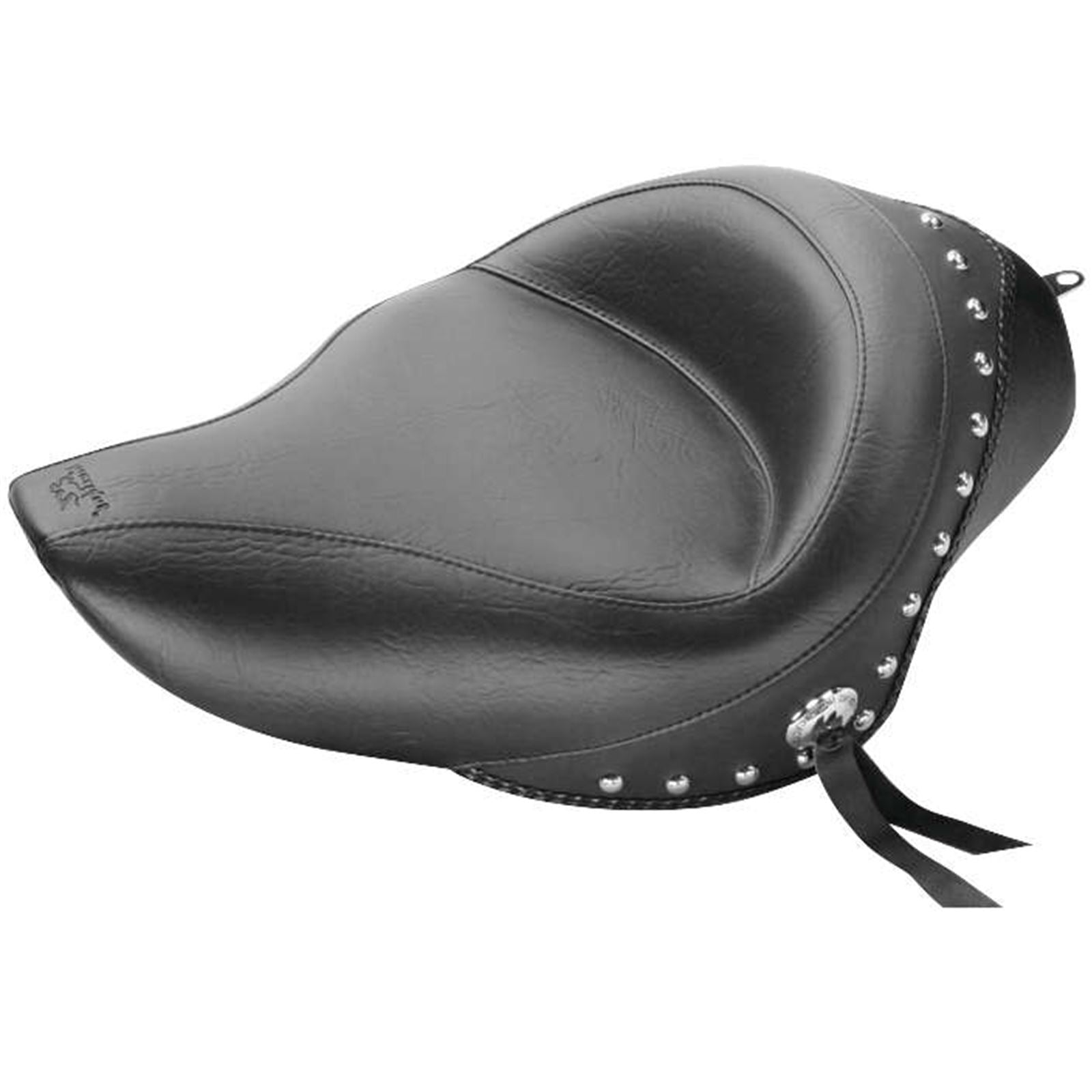 Mustang Motorcycle Products Wide Studded Solo Seat - XL '04+ 76153_108506