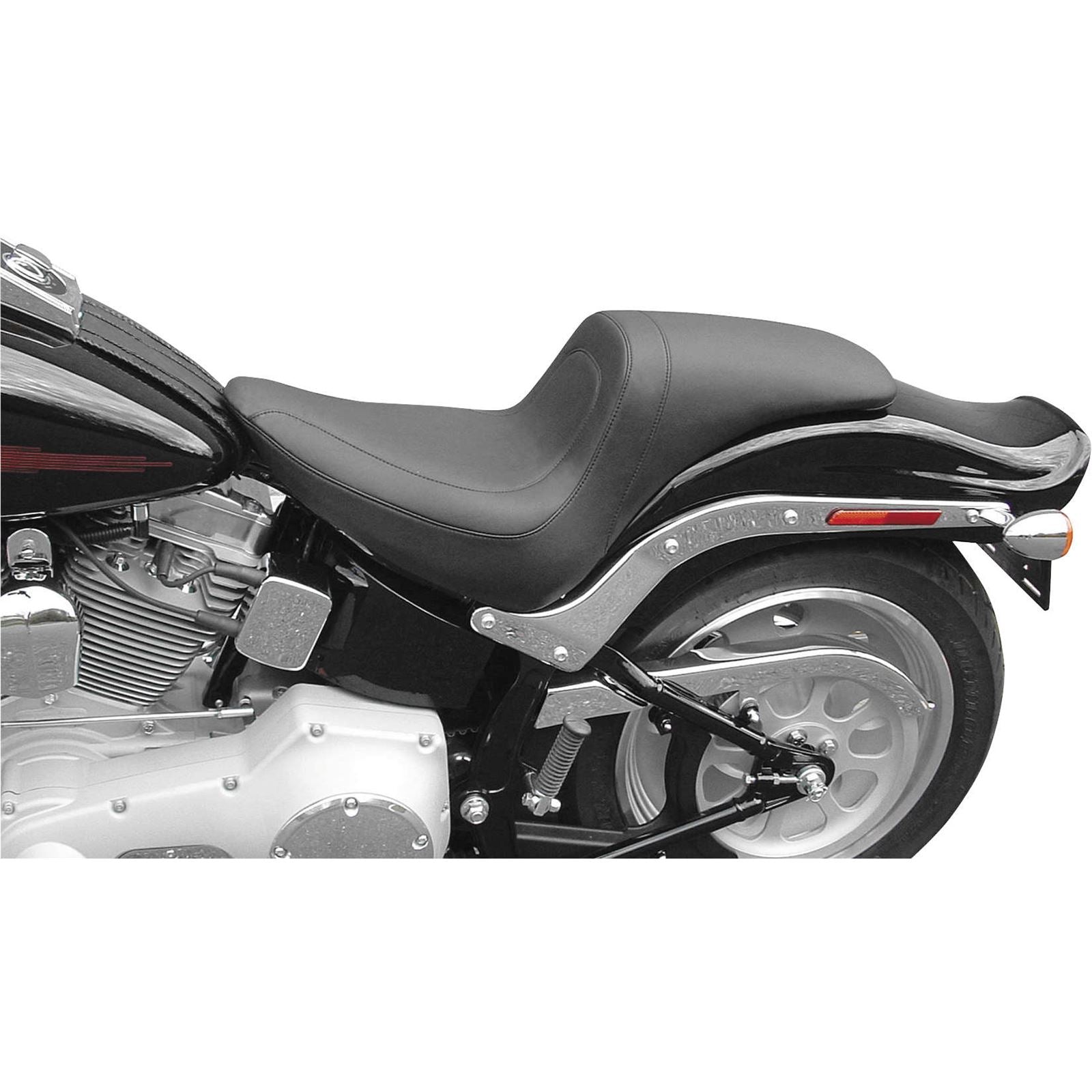 Mustang Motorcycle Products Fastback Seat - FXST '06-'10 76388_108523