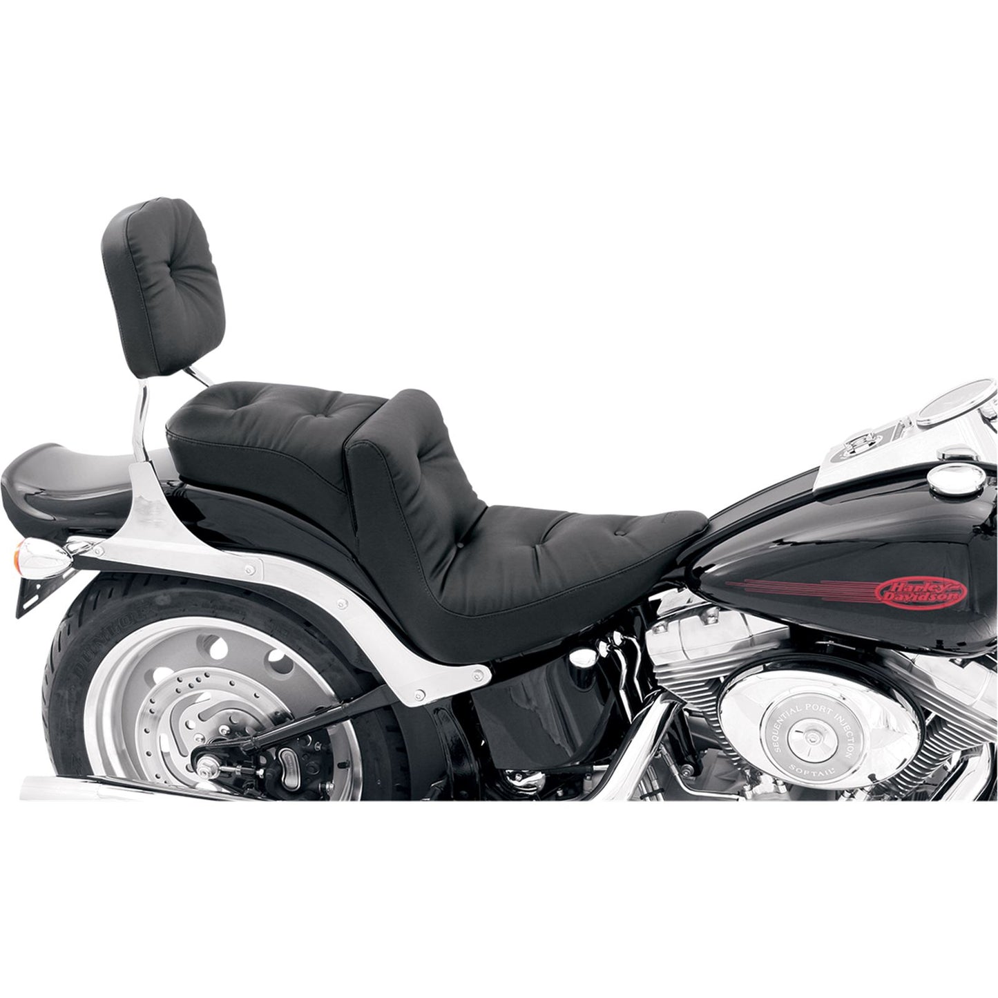 Mustang Motorcycle Products Regal Wide Seat - FXST '06-'10 76390_447455
