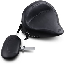 Mustang Motorcycle Products Wide Studded Seat - Driver's Backrest - Softail '84-'99 79104_1041146