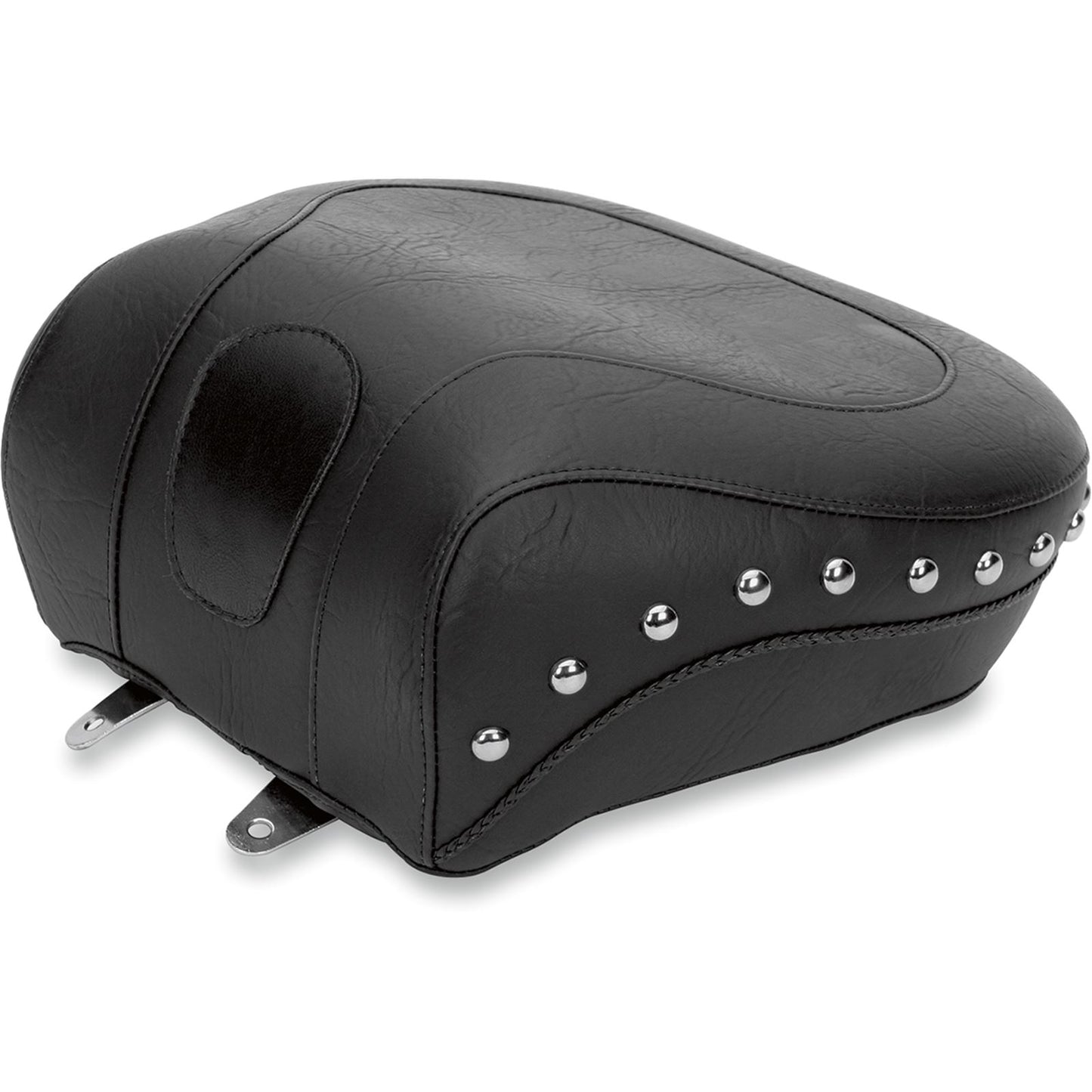 Mustang Motorcycle Products Wide Pillion Pad - Studded - Softail '84-'99 79114_448198