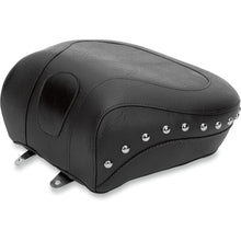 Mustang Motorcycle Products Wide Pillion Pad - Studded - Softail '84-'99 79114_448198