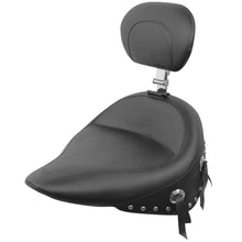 Mustang Motorcycle Products Wide Studded Seat - Driver's Backrest - Softail '00-'05 79120_108556