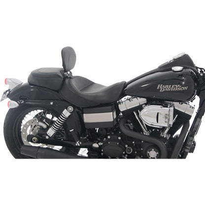 Mustang Motorcycle Products Wide Vintage Solo Seat - Driver's Backrest - FXD '06-'17 79358_447633