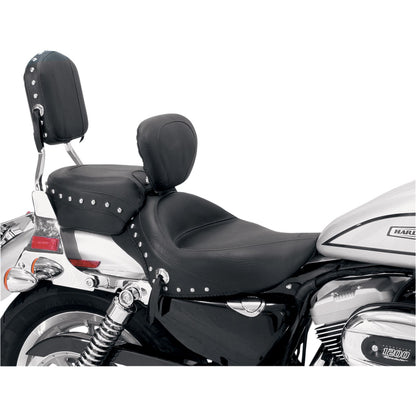 Mustang Motorcycle Products Wide Studded Solo Seat - Driver's Backrest - XL '04+ 79437_447720