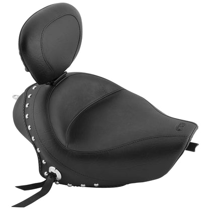 Mustang Motorcycle Products Wide Studded Solo Seat - Driver's Backrest - XLC '04+ 79439_108571