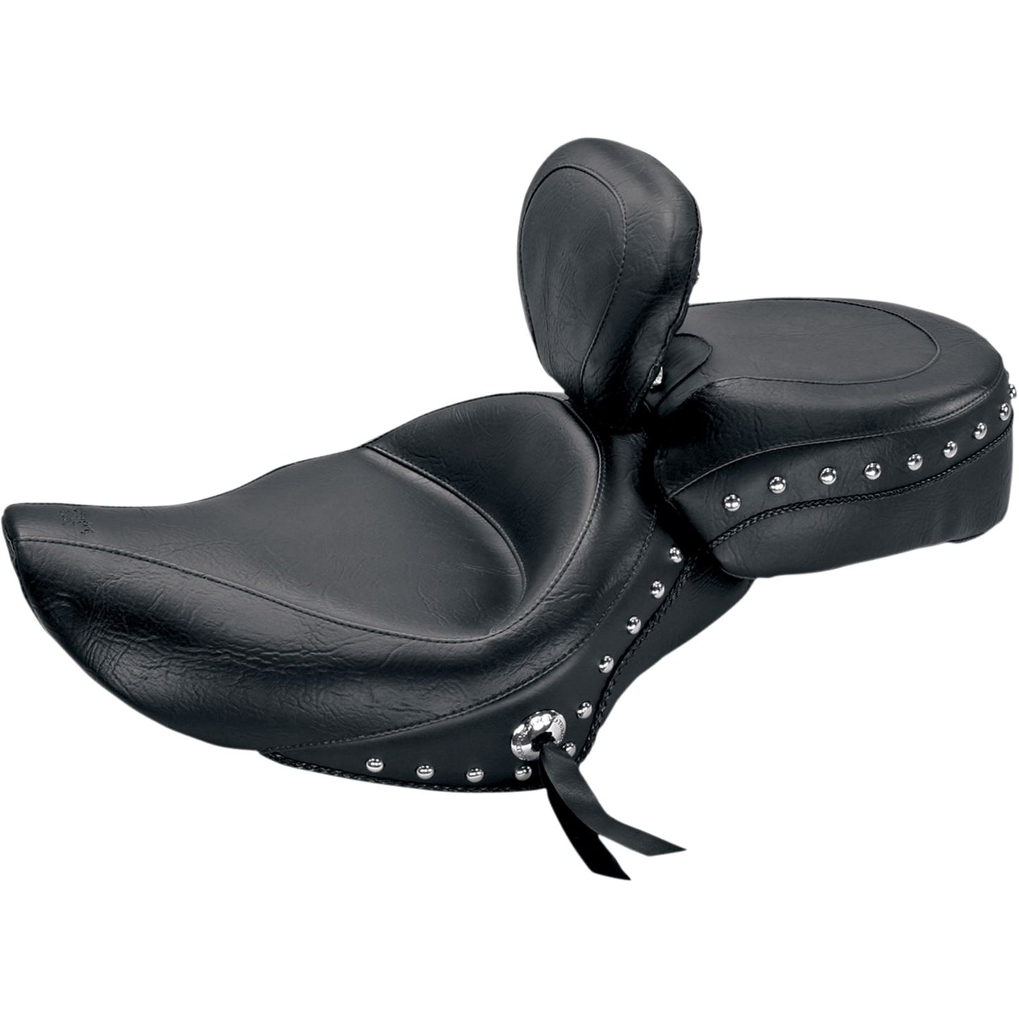Mustang Motorcycle Products Wide Studded Solo Seat - Driver's Backrest - XLC '04+ 79439_447722