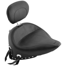 Mustang Motorcycle Products Wide Solo Seat - Driver's Backrest - FLST '08-'17 79485_108573