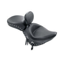 Mustang Motorcycle Products Wide Rear Seat - Studded - FLST '08-'17 79486_1674943