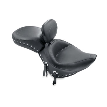 Mustang Motorcycle Products Wide Rear Seat - Studded - FLST '08-'17 79486_1674943