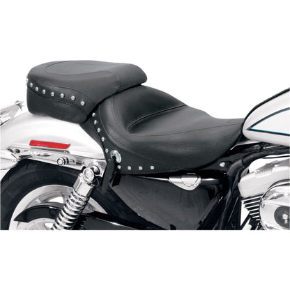 Mustang Motorcycle Products Wide Rear Seat - Studded - XL '04+ 76505_447713