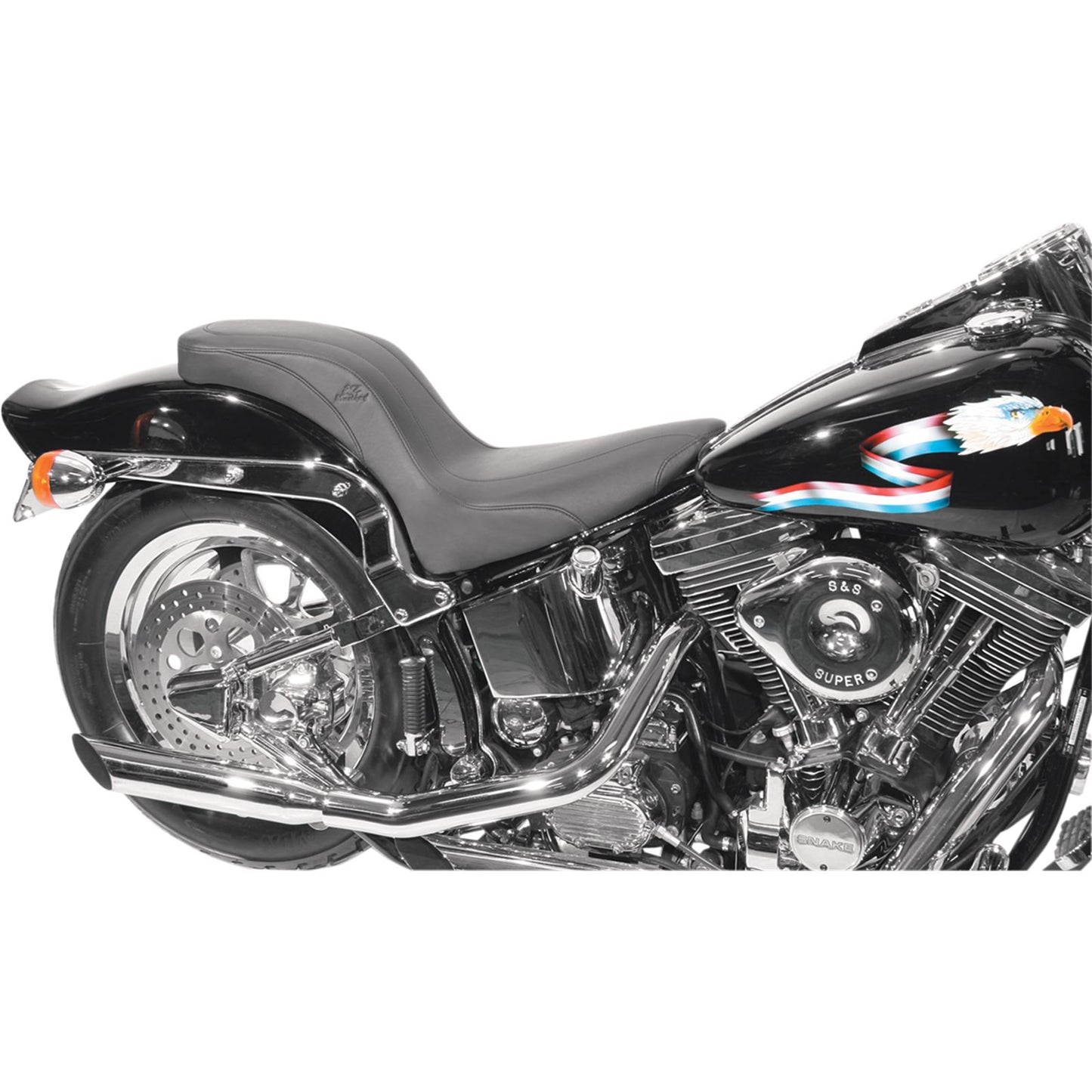 Mustang Motorcycle Products Daytripper Seat - FXST '06-'10 76364_447435