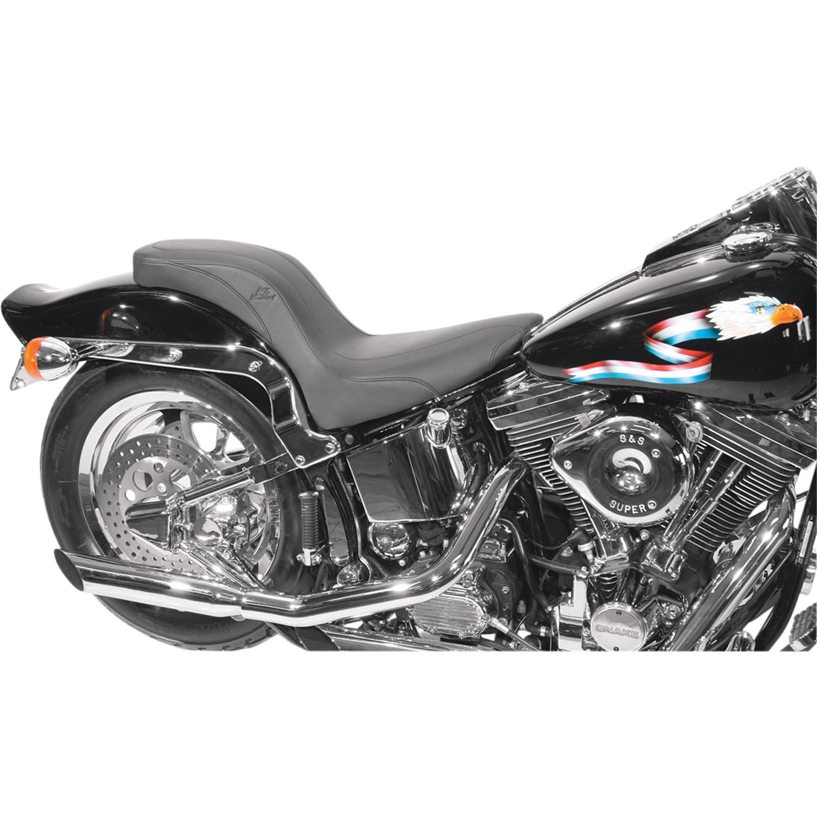 Mustang Motorcycle Products Daytripper Seat - FXST '06-'10 76364_447435