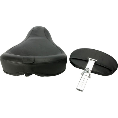 Mustang Motorcycle Products Vintage Solo Seat w/Removable Backrest for Harley-Davidson 79348_1725055