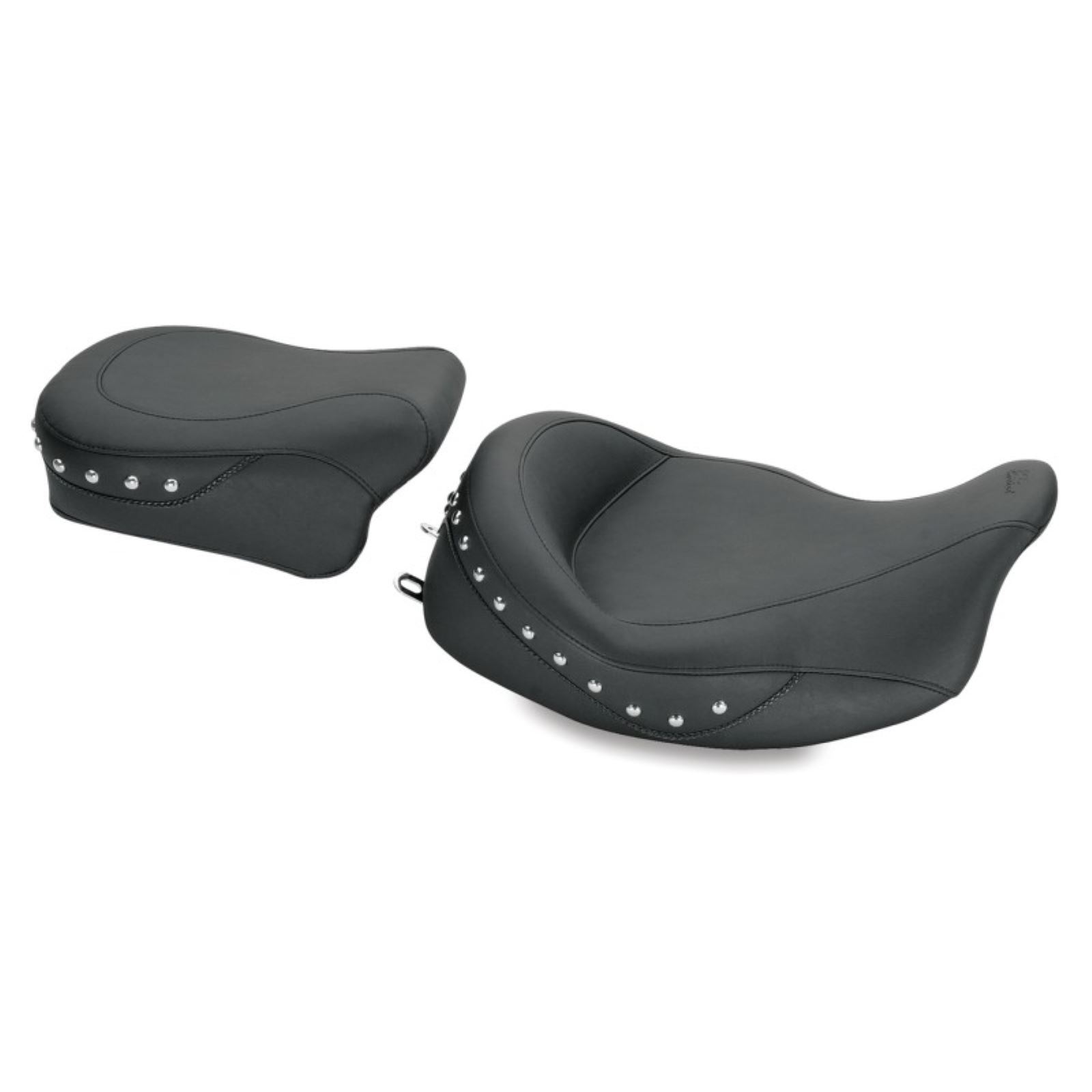 Mustang Motorcycle Products Super Solo Seat - Chrome Studded 76068_1674113