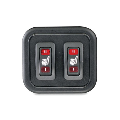 Mustang Motorcycle Products Heated Touring Seat - Plain 79646_1674660