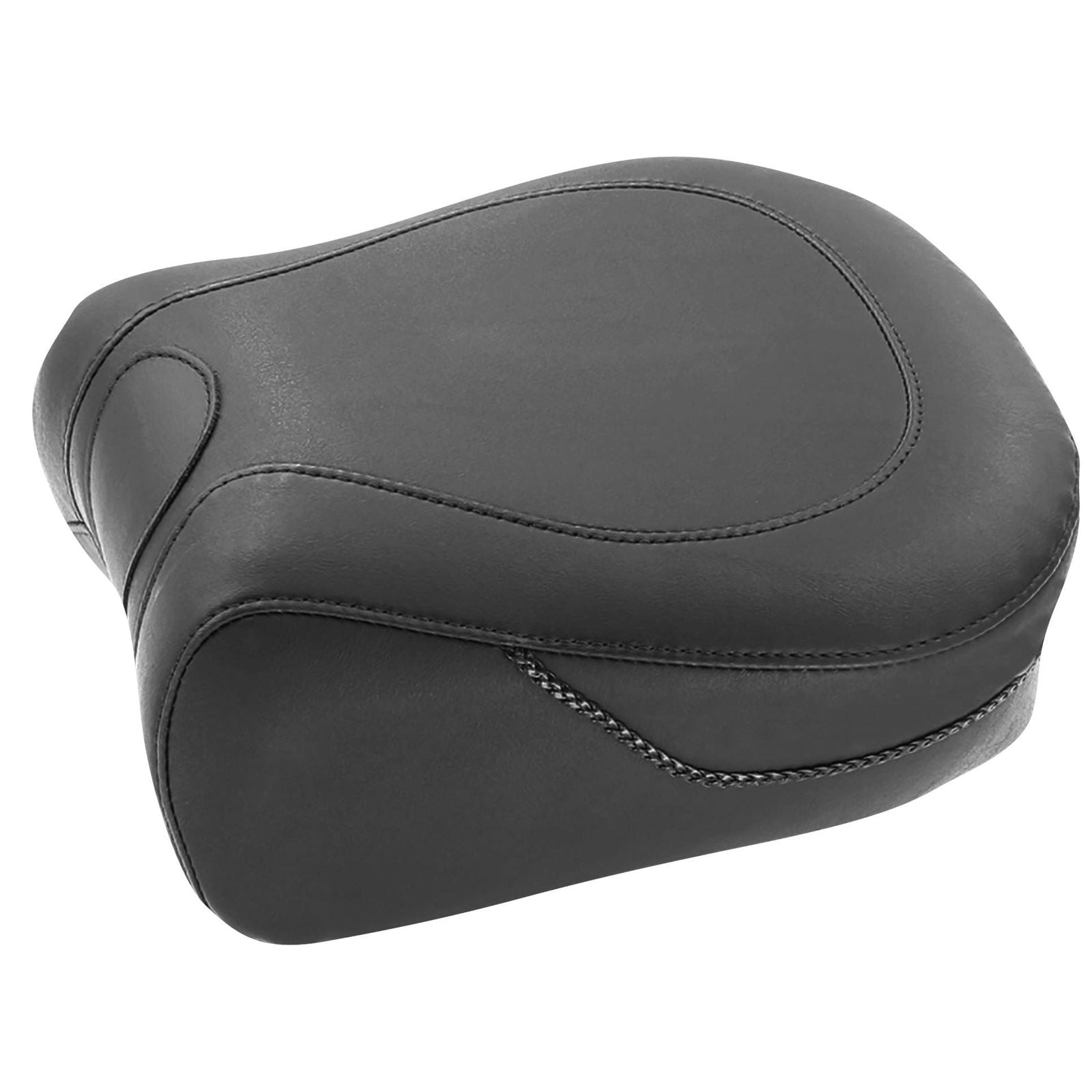 Mustang Motorcycle Products Vintage Solo with Driver Backrest and Recessed Rear Seat 79356_108619