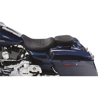 Mustang Motorcycle Products Wide Tripper Rear Seat - Diamond 76695_447368