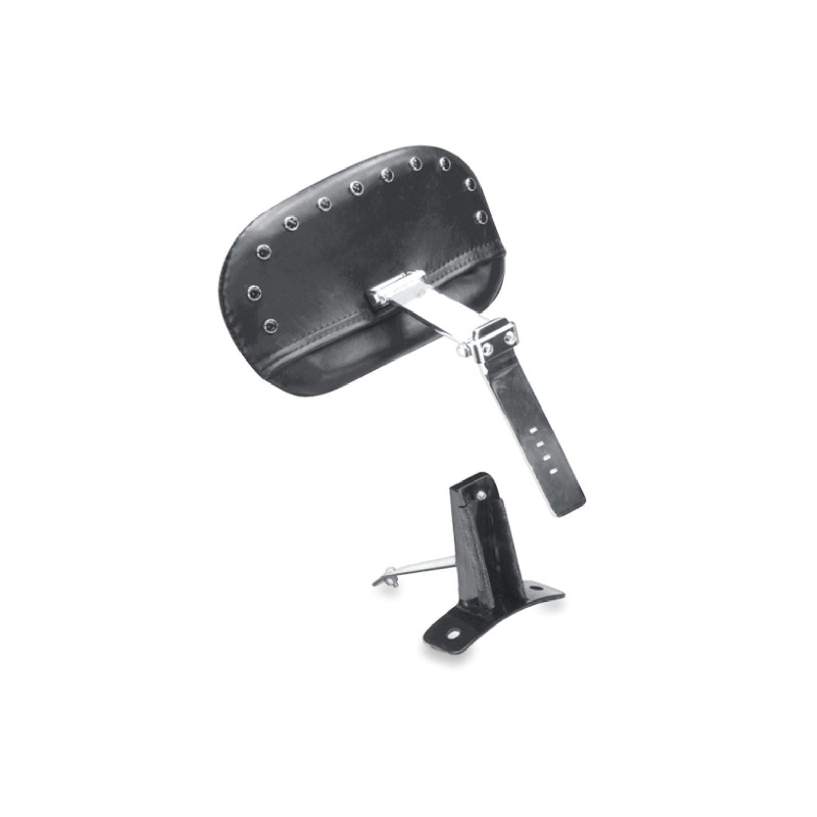 Mustang Motorcycle Products Driver Backrest Kit - Smooth - Studded - FLR '97-'07 79068_1674474