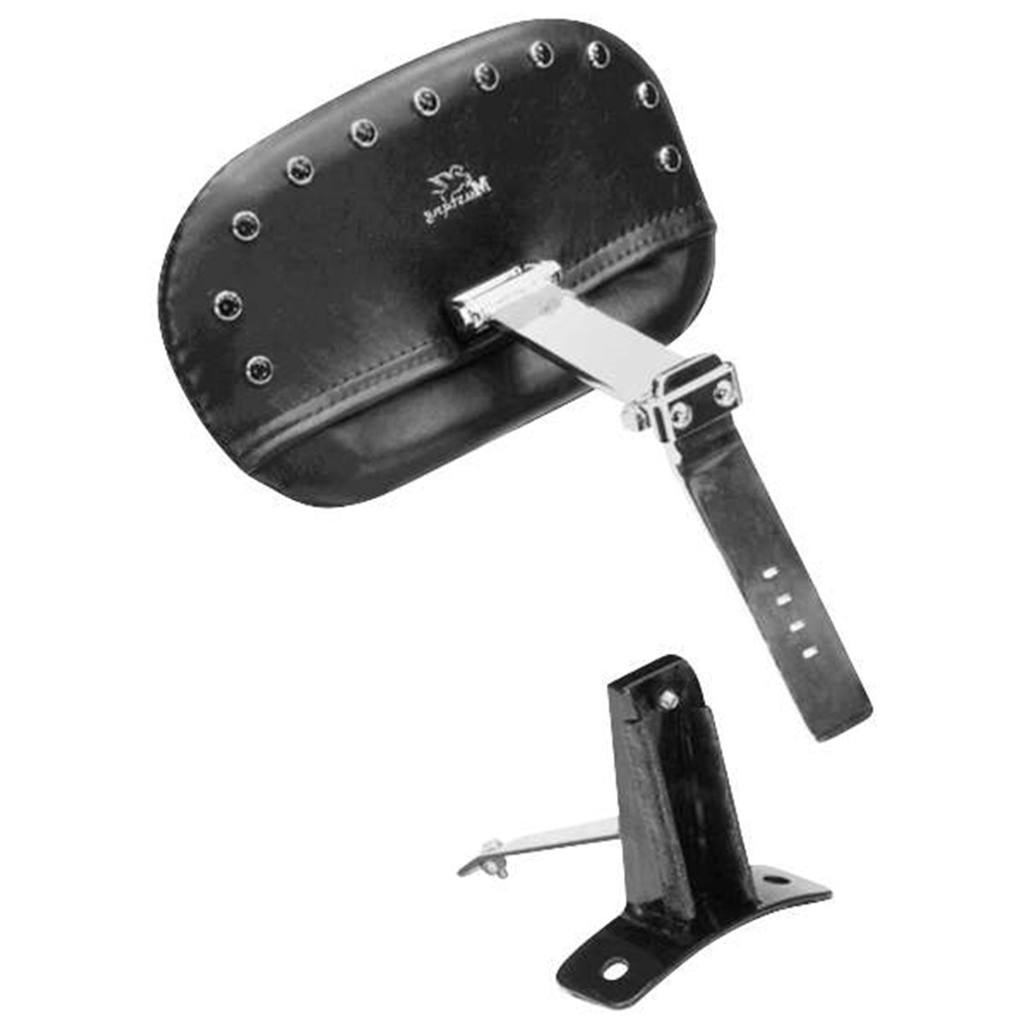 Mustang Motorcycle Products Driver Backrest Kit - Smooth - Studded - FLR '97-'07 79068_108639