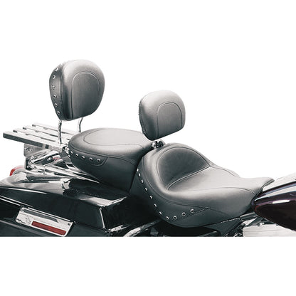 Mustang Motorcycle Products Driver Backrest Kit - Smooth - Studded - FLR '97-'07 79068_447758