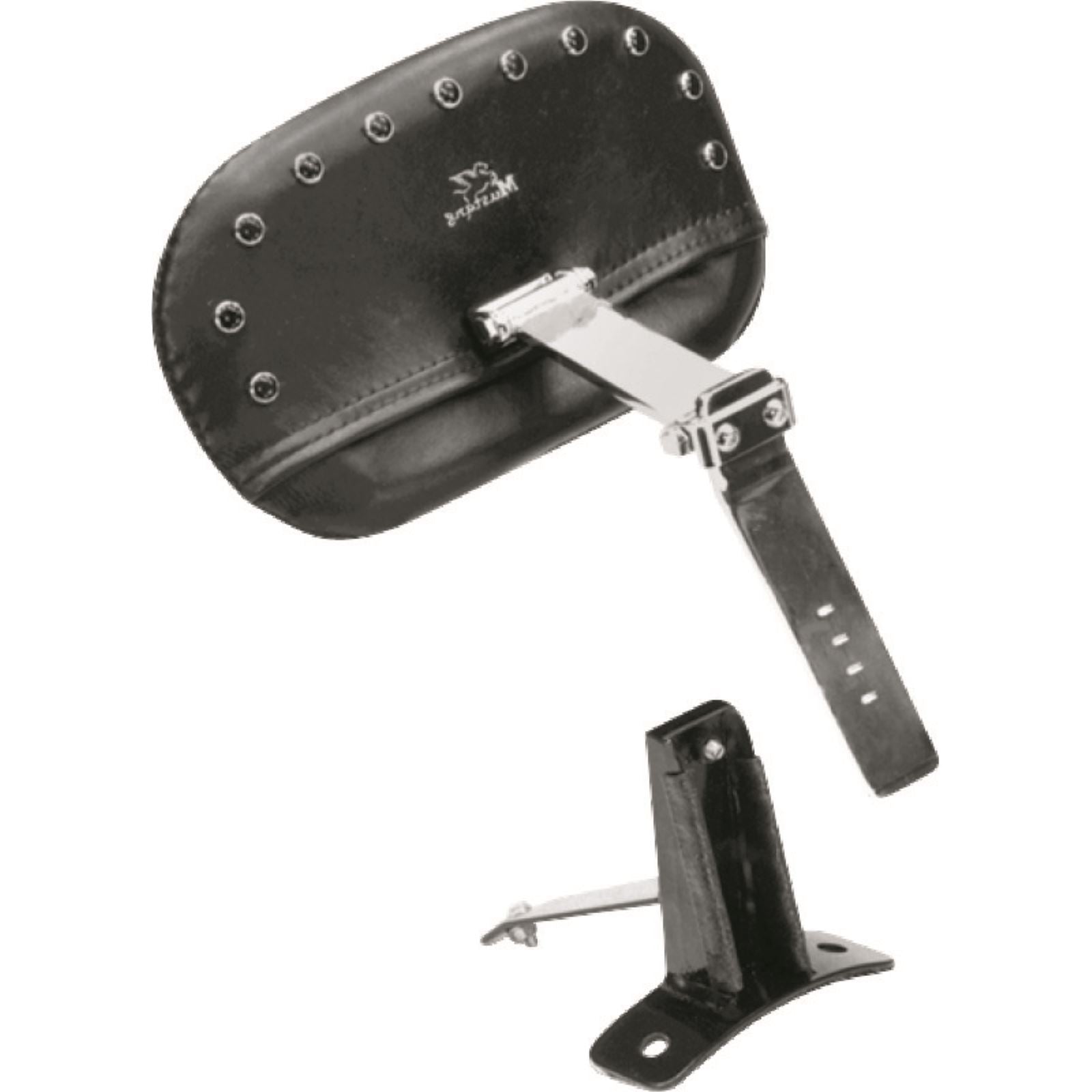 Mustang Motorcycle Products Driver Backrest Kit - Smooth - Studded - FLR '97-'07 79068_1674473