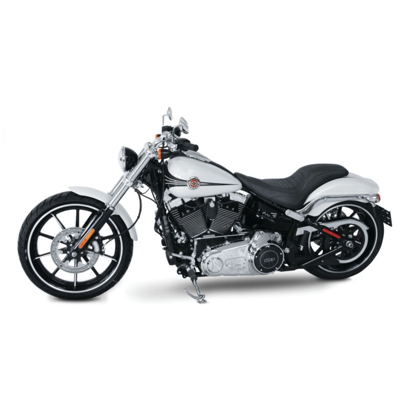 Mustang Motorcycle Products Tripper Fastback Seat- Ribbed - FXSB 76781_1674315