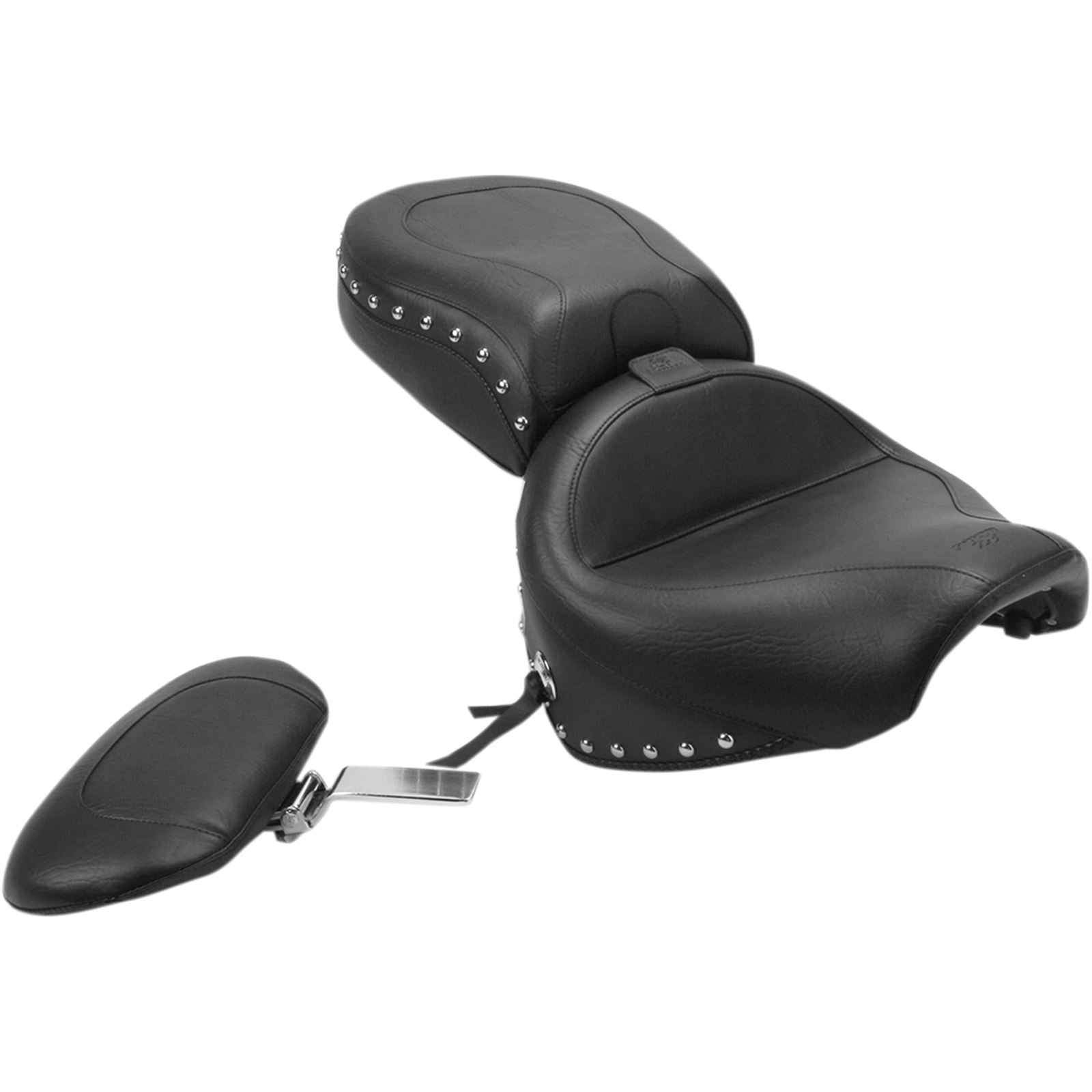 Mustang Motorcycle Products Wide Seat - Studded - Driver's Backrest - Roadstar 79190_447820